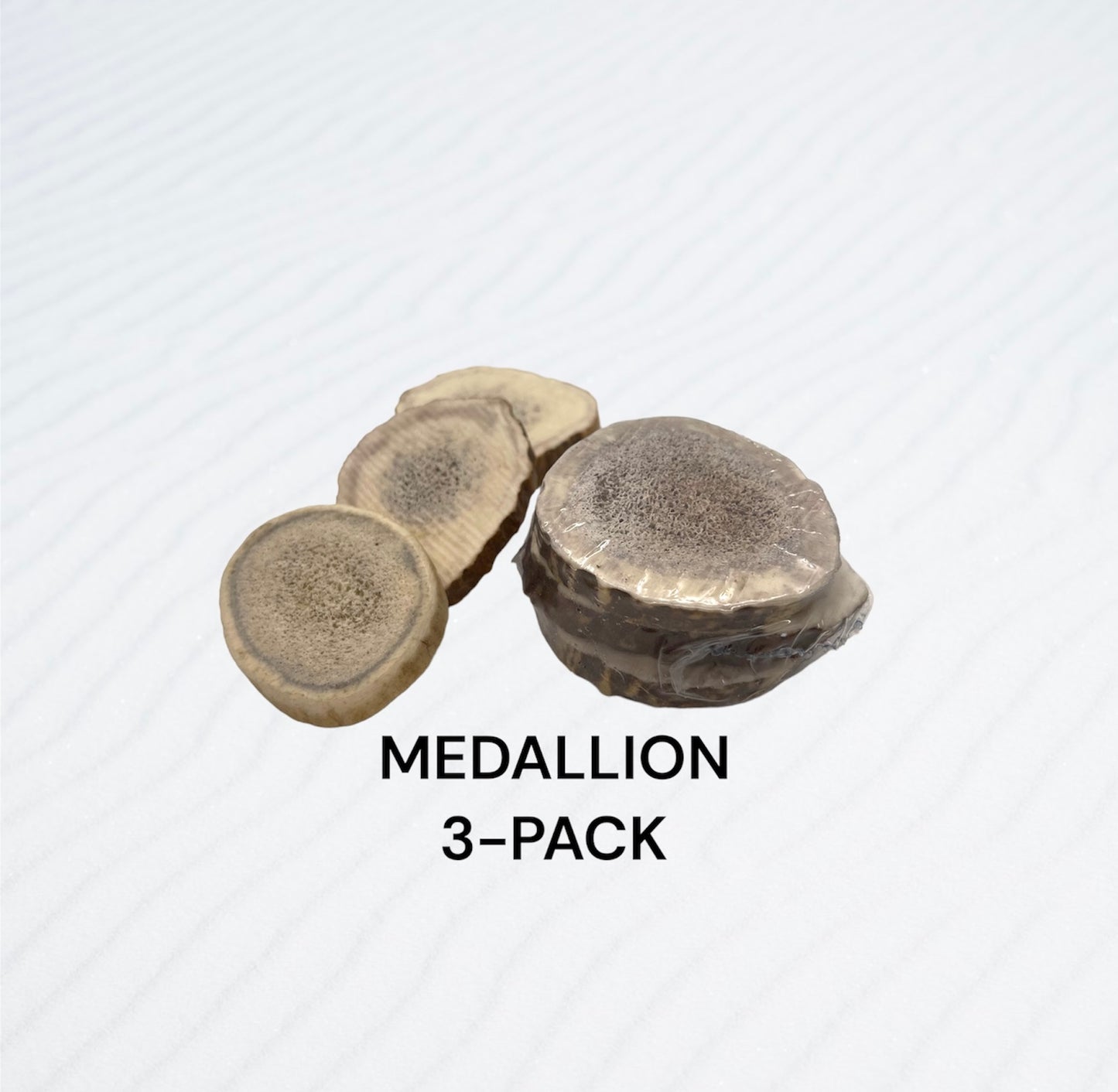 Medallions, 3-Pack OUT OF STOCK! You can pre-order and we will ship when available!