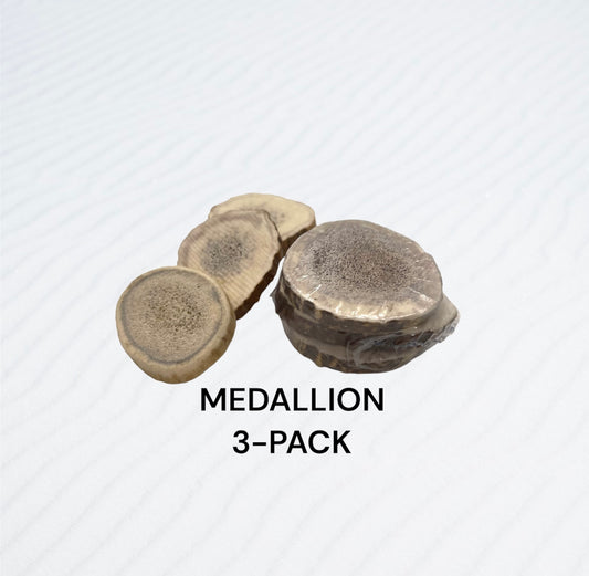 Medallions, 3-Pack OUT OF STOCK! You can pre-order and we will ship when available!